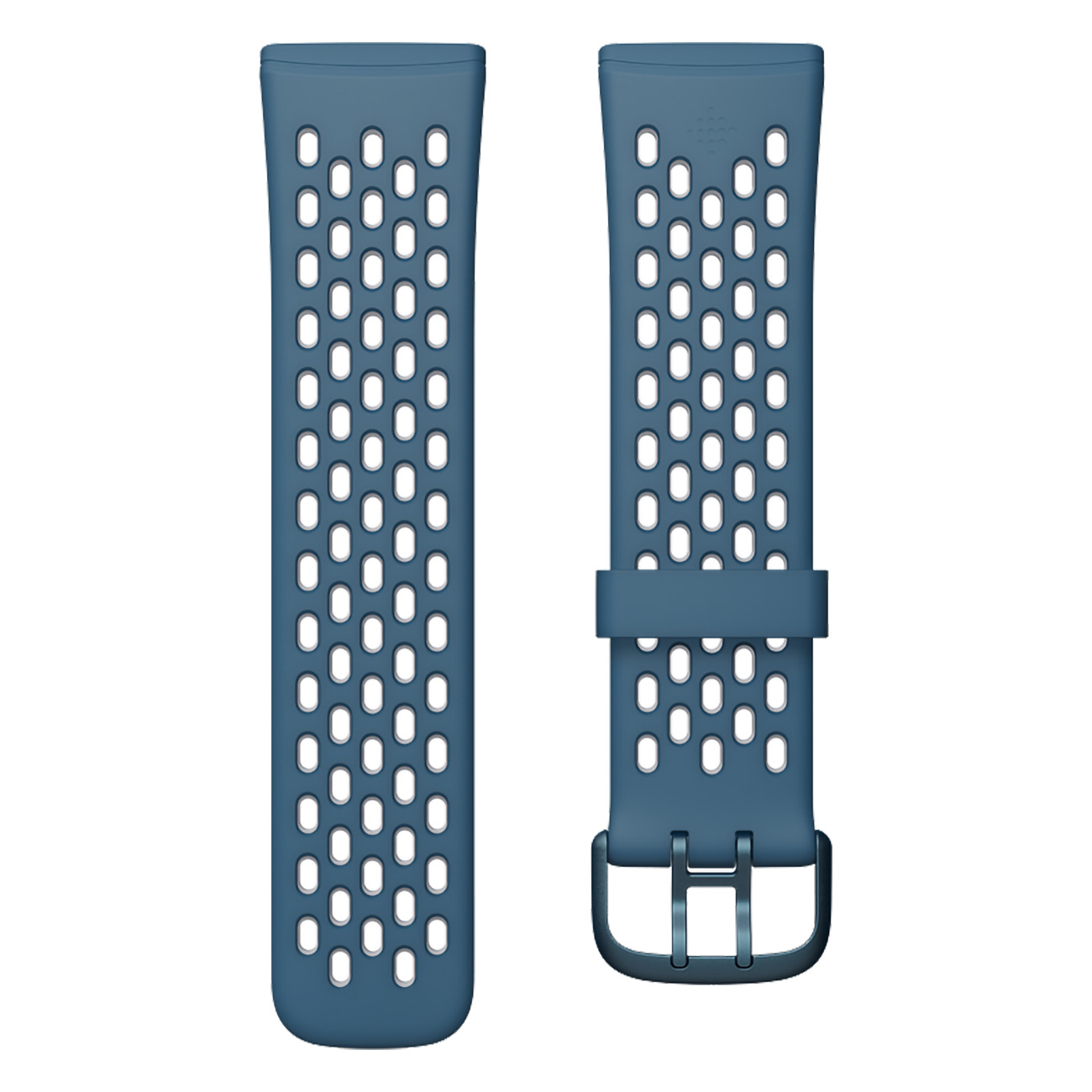 Fitbit Blau Versa 3/ Sense Sport Band L Ersatzarmband - Wasserabweisend, Atmungsaktiv