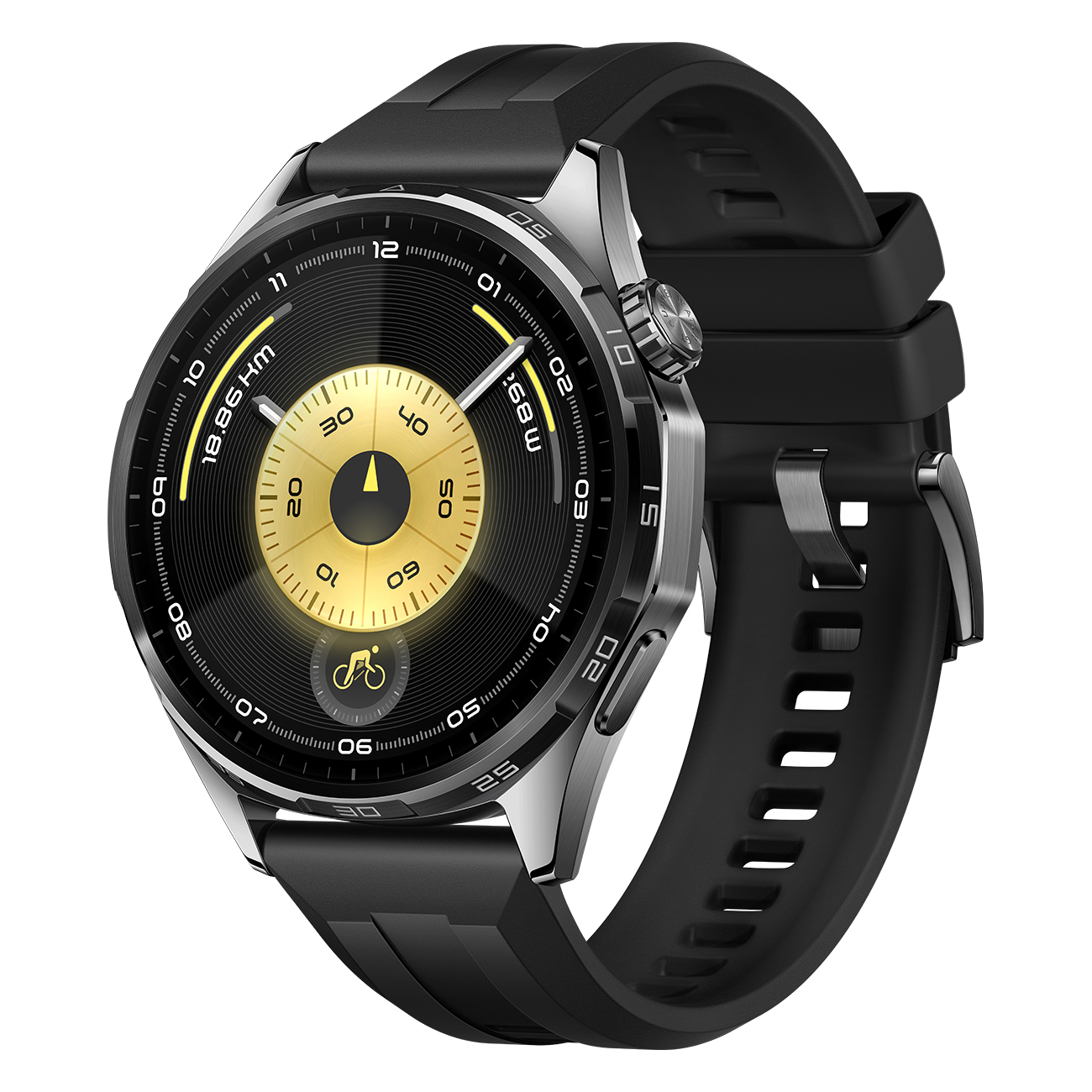 Huawei GT 6 (46mm) black | Smartwatch | Hochpräzises GPS- und Herzfrequenz-Tracking | Bis zu 21 Tage Akkulaufzeit | Kompatibel mit iOS und Android | professionelle Fahrrad-Features - Image 11