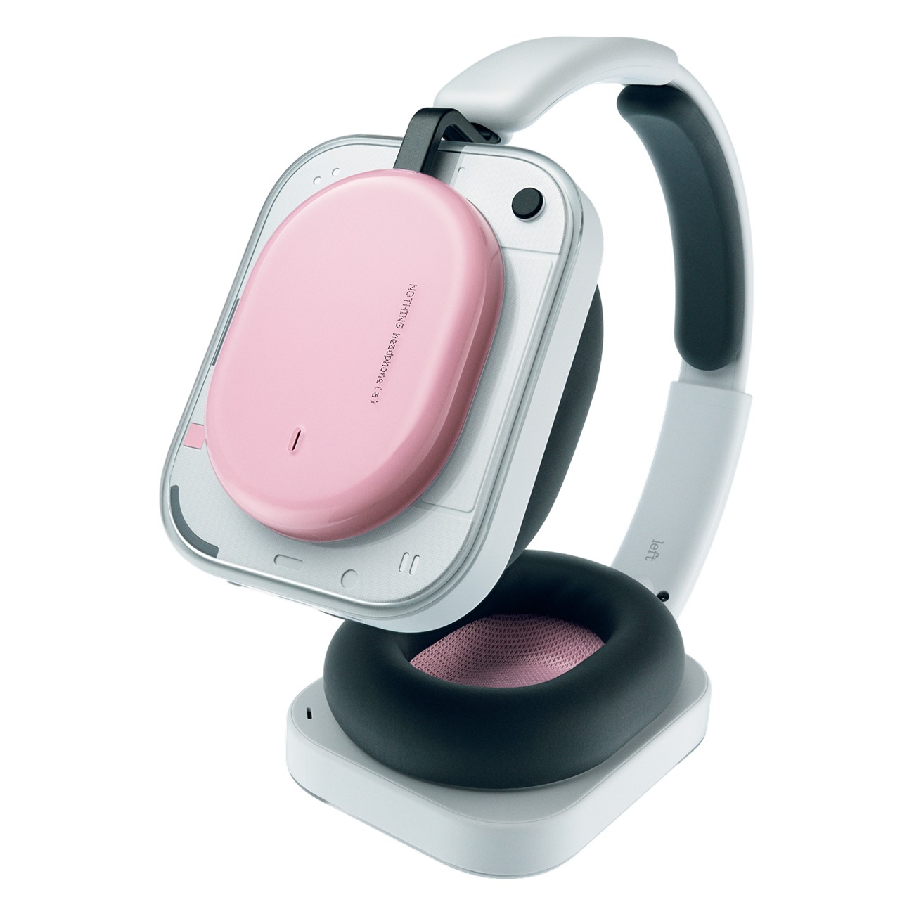 Nothing Gelb/Schwarz Headphone (A) Pink Over-Ear-Kopfhrer 135 H Akku Kraftvoller Sound - Image 4