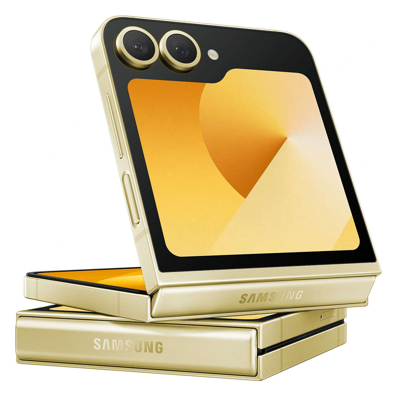 Samsung F741 Galaxy Z Flip 6 Gelb, Smartphone, 12GB RAM, 256GB