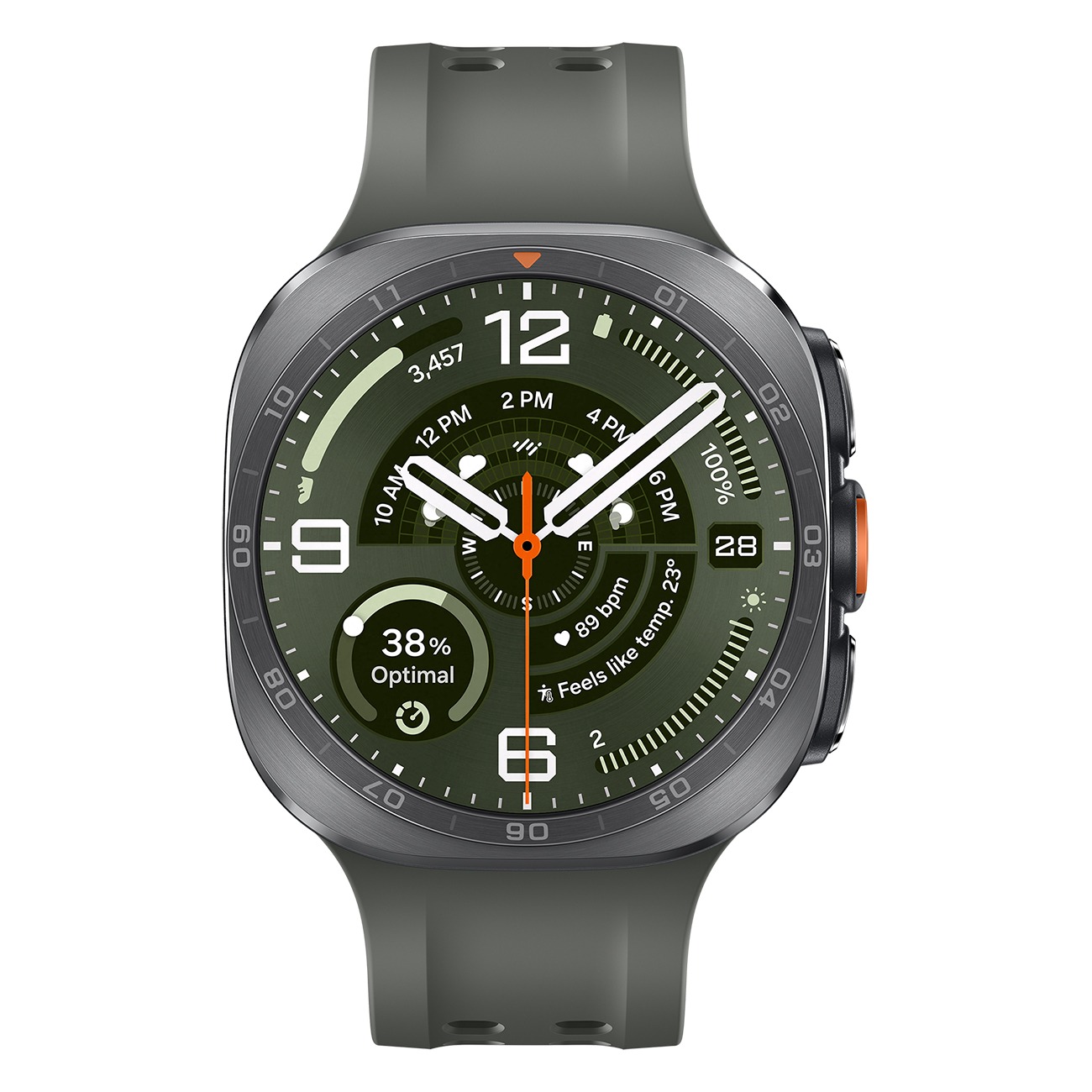 Samsung - Galaxy Watch Ultra2 - Smartwatch - Titanium Silver - Image 13