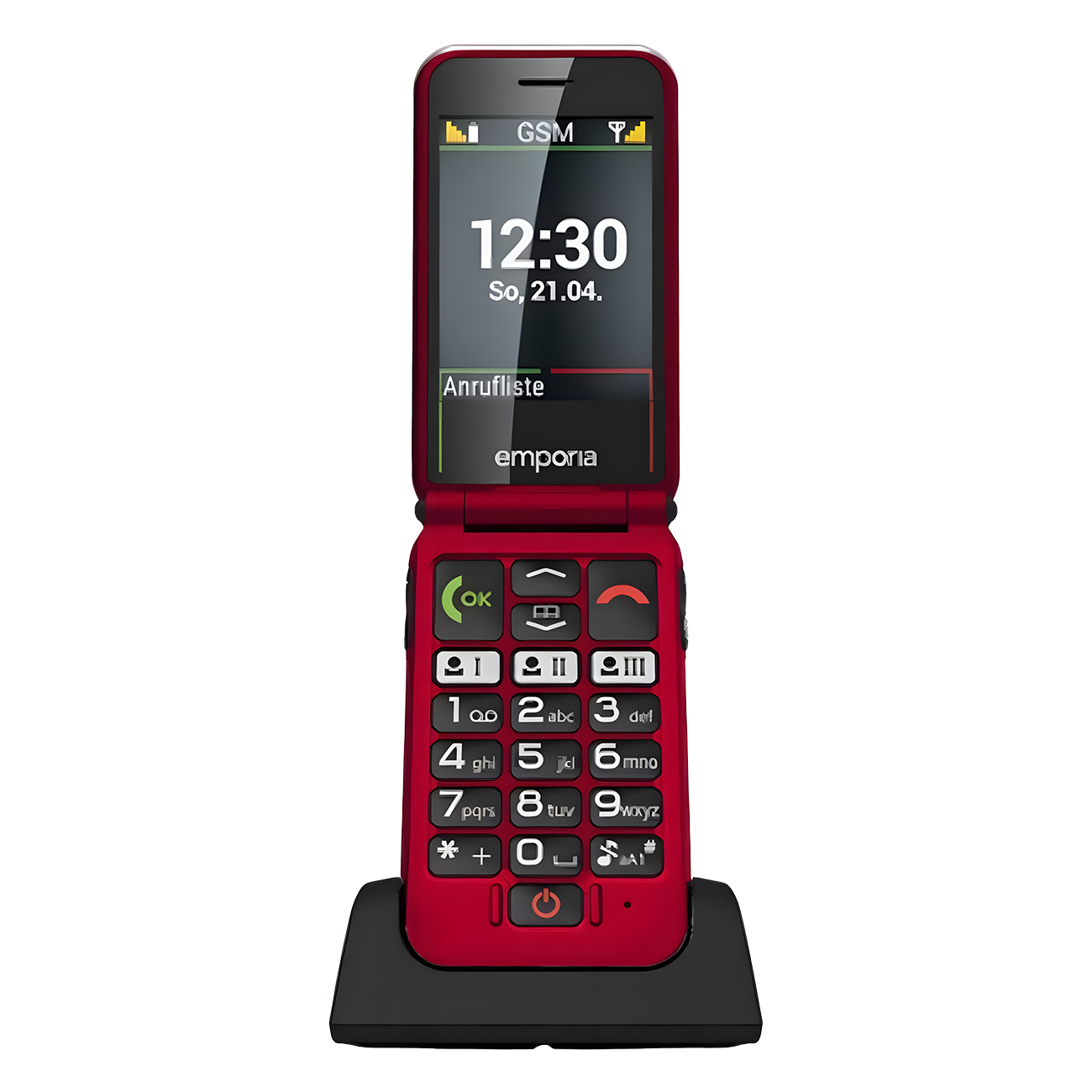 Emporia JOY-LTE (2025) | Seniorenhandy | Einfache Bedienung | LTE & Bluetooth Konnektivität | Standbyzeit bis zu 360 Std | Akku austauschbar - Image 2