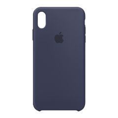 Silikon Case für iPhone XS Max MRWG2ZM/A blau