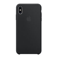 Silikon Case iPhone XS Max MRWE2ZM/A schwarz