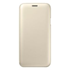 Wallet Cover für Galaxy J7 (2017) gold