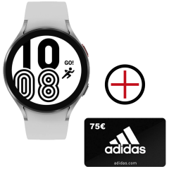 R870 Galaxy Watch 4-silber-44mm + 75€ Adidas Gutschein 