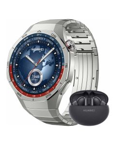 Watch GT 5 PRO 46MM Bundle-silber