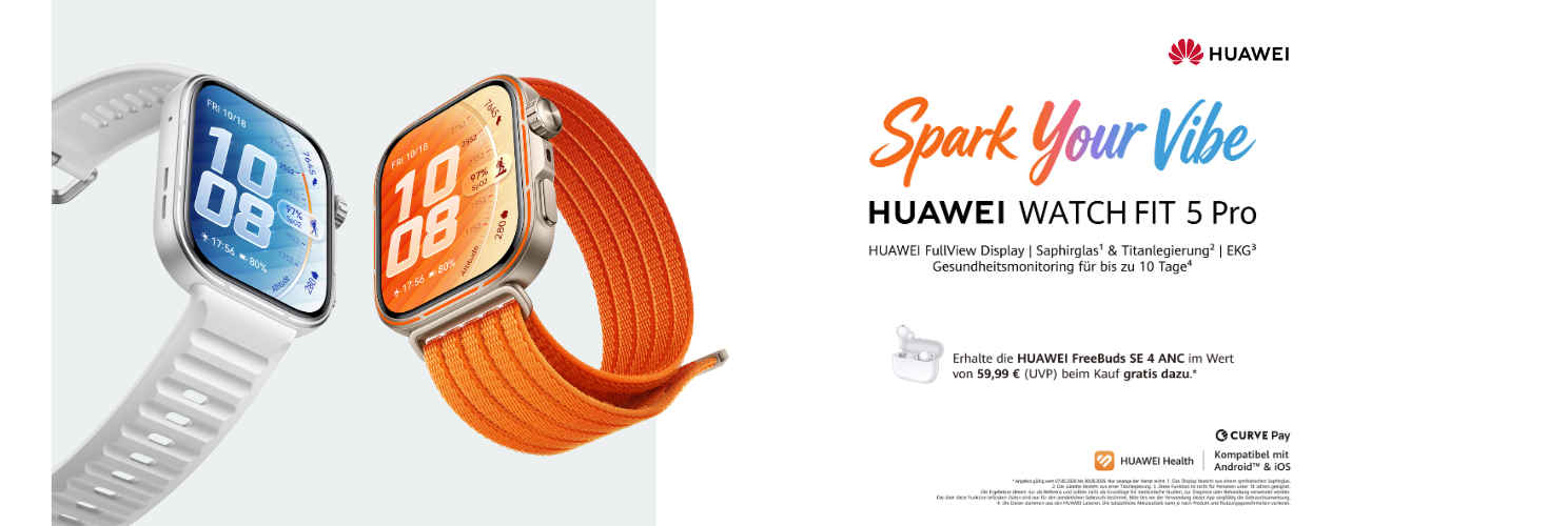 Huawei Watch Fit 5 Pro Bundle
