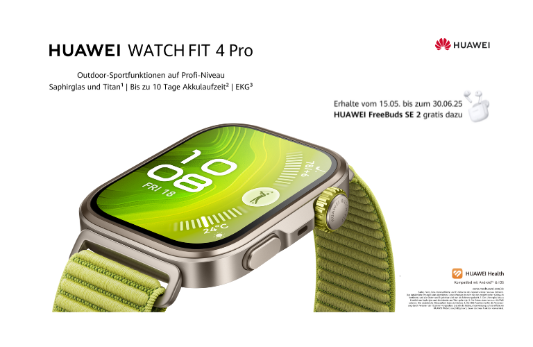 Huawei Watch Fit 4 Pro Bundle