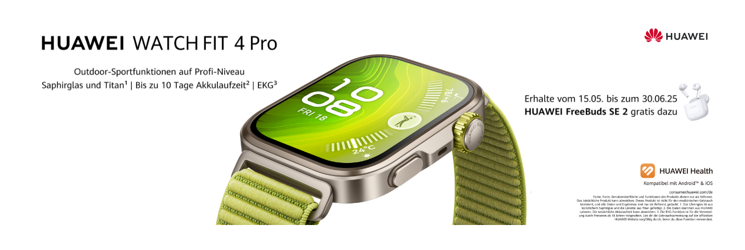 Huawei Watch Fit 4 Pro Bundle